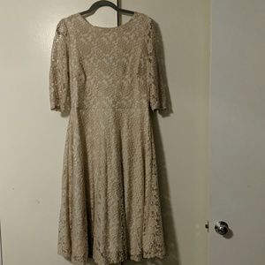 Gorgeous v back lace dress